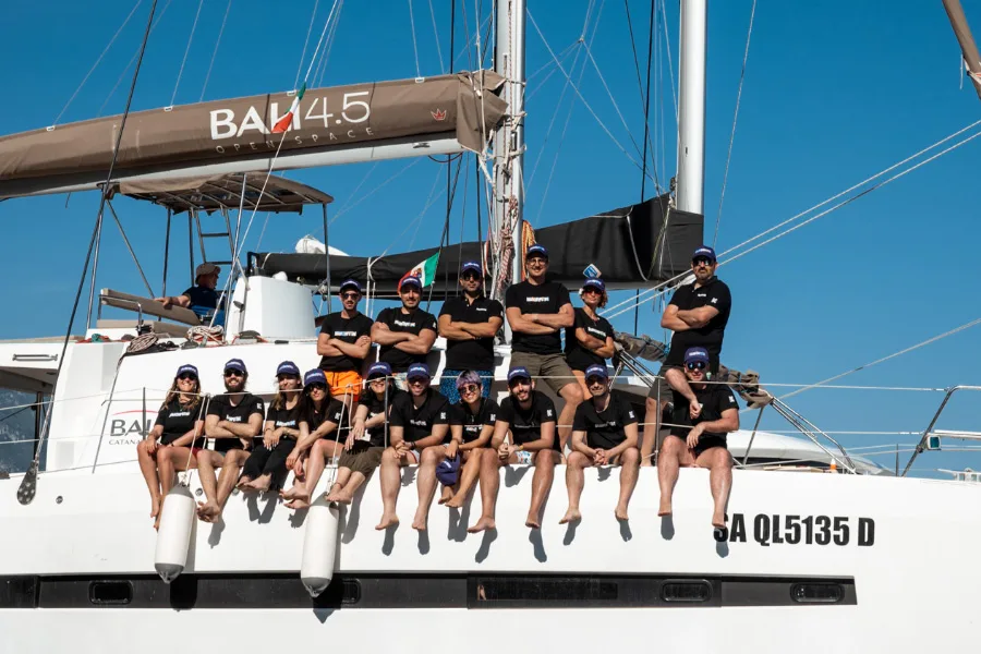 Chi siamo team in barca 1009