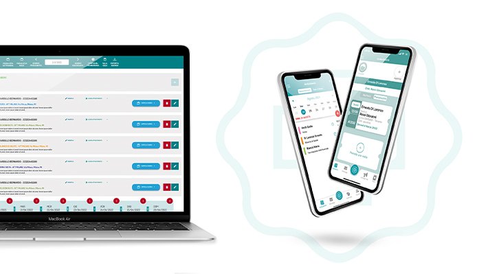 La landing page di GoMed su desktop
