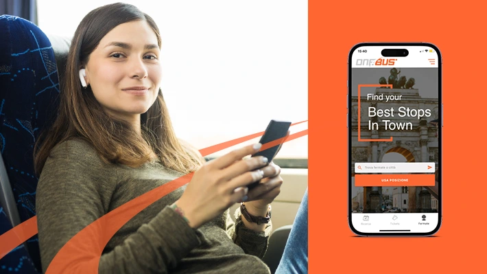 Il sito OneBus su desktop