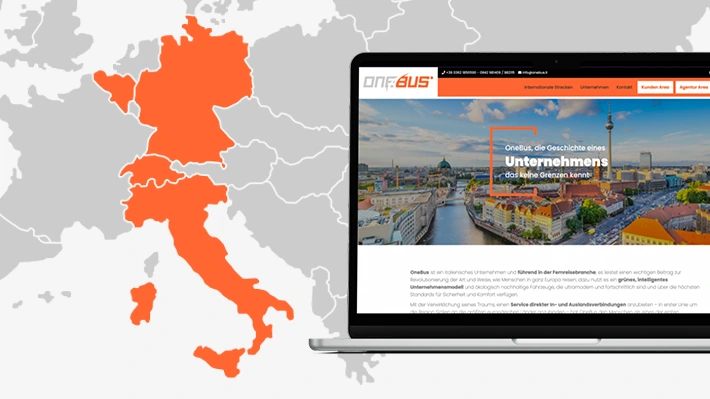 Il sito OneBus in Europa