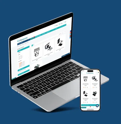 L'e-commerce di DFP Elettronica Store su smartphone