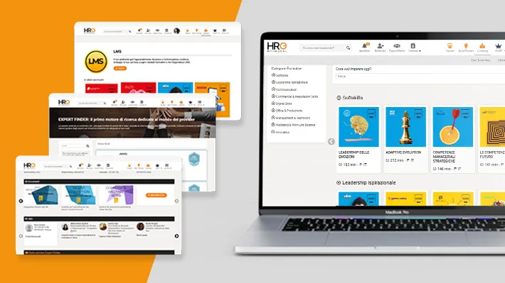 Le piattaforme di HRC International Group su desktop